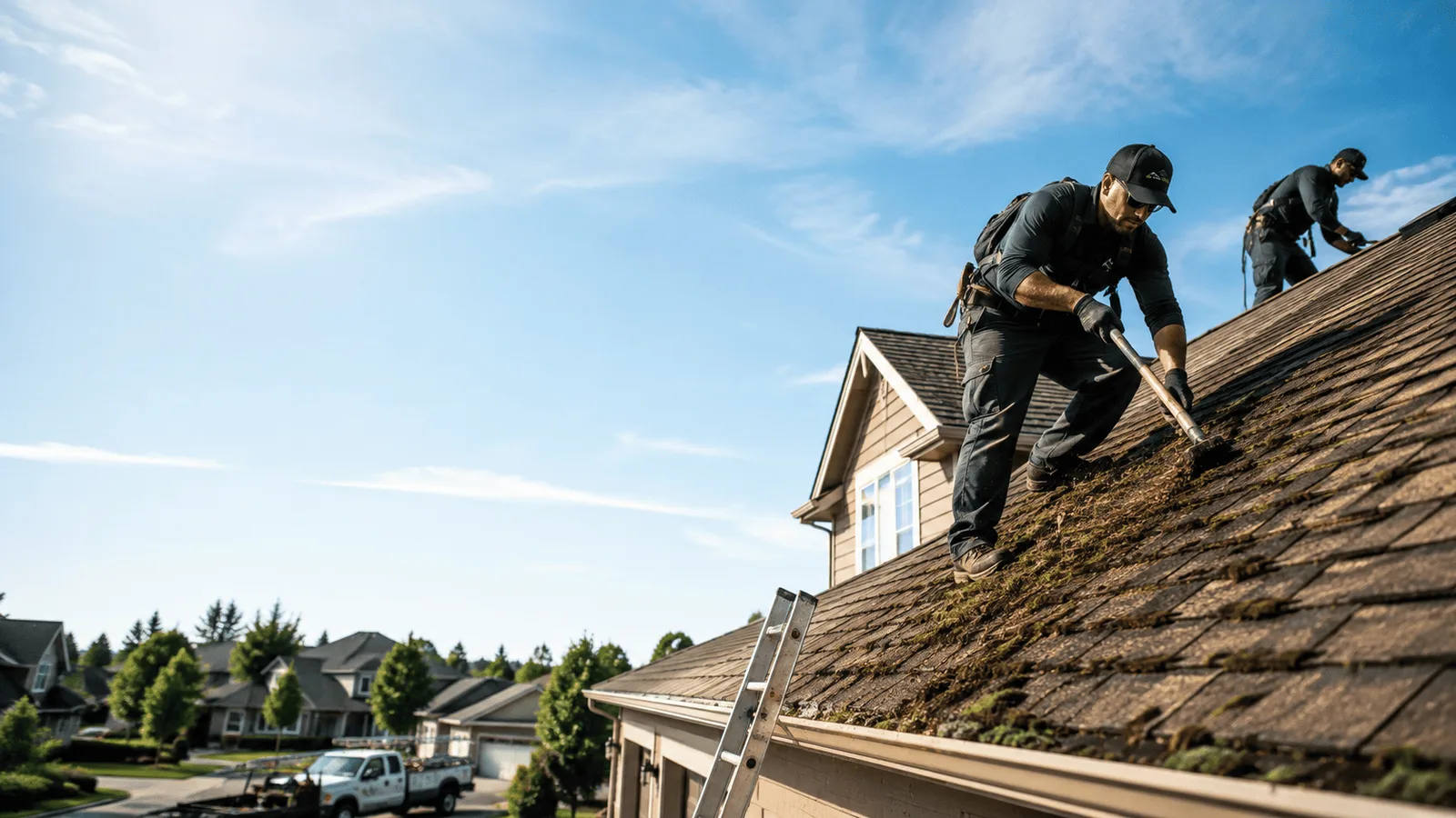 Roof Moss Removal in Kalkaska, MI near me